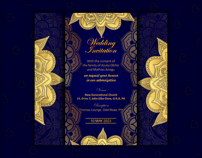 Customized Royal Luxury Wedding Invitation Cards graphic design illustration invitation invitation cards vector wedding cards wedding invitation