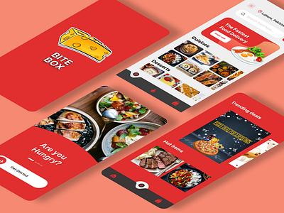 Food delivery app app design food app food app idea food app landing page food delivery app inspiration inspo mockup ui ux