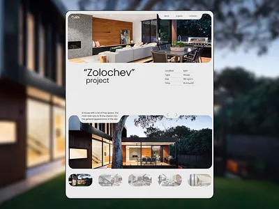 Portfolio page design digital e commerce interior studio landing page marketing portfolio page site ui uiux web design web designer website