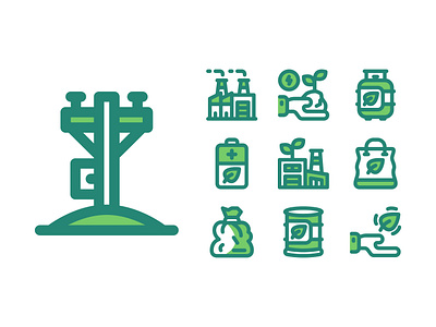 Green Symbol of Life: An Ecological Icon That Brings Inspiration app branding design flat graphic design icon illustration logo minimalist ui vector web website