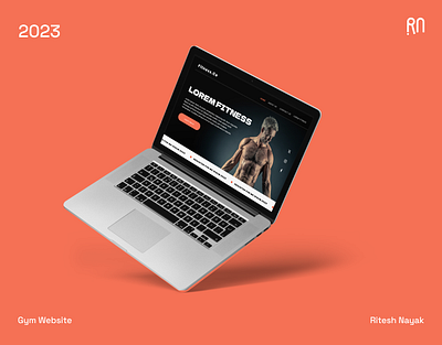 Fitness Website UI branding design fitness fitnessui graphic design illustration ui website