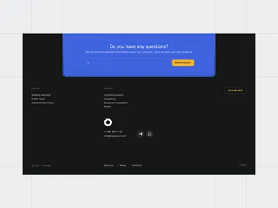 Footer Issue 005 design footer minimal web design