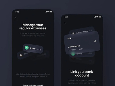 Card UI Design applications dddeesign card credit card design mobile app ui ux