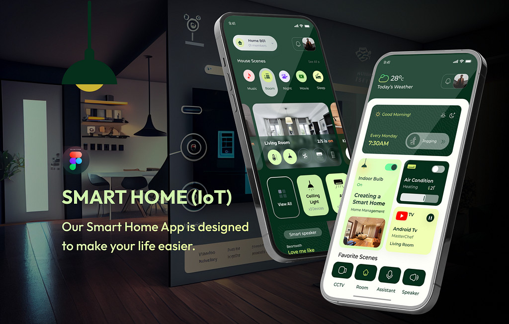 Smart Home (IoT) Technology Mobile App UI Design by Munmun Akter I UI ...