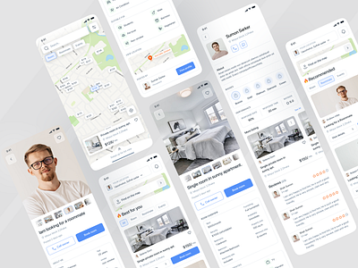 Home Management App app design home finder home management management app peaky design room roommate smart home ui web
