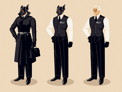 The Chiropteman batman character concept design illustration storytelling