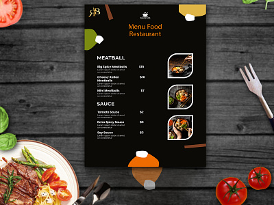 Menu food card adobe photoshop banner branding design graphic design illustration logo social media ui vector