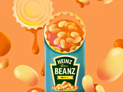 Beans beans editorial food food illustration illustration