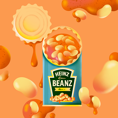Beans beans editorial food food illustration illustration