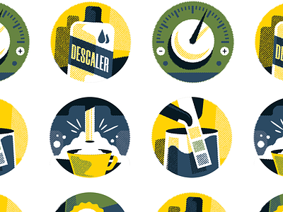 Get the best from your bean-to-cup machine (Which?) coffee icon illustration infographic machine