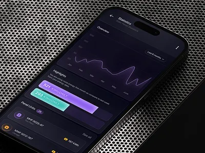 Solar Panel Energy Supply app design analytics app app design dark mode electricity electricity app energy energy supply figma ios app mobile mockup panel sci fi solar solar energy solar panel supply ui user interface ux