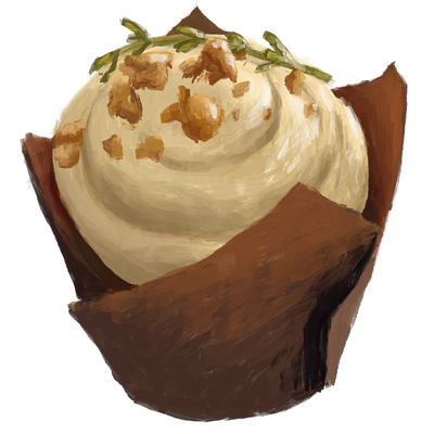 Muffin art draw illustration
