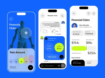 Oscar Health — Health Insurance App app b2b brocker crm design health healthcare insurance insurtech medical medtech mobile pmr product design saas software telemedecine uhr ui uxdesign