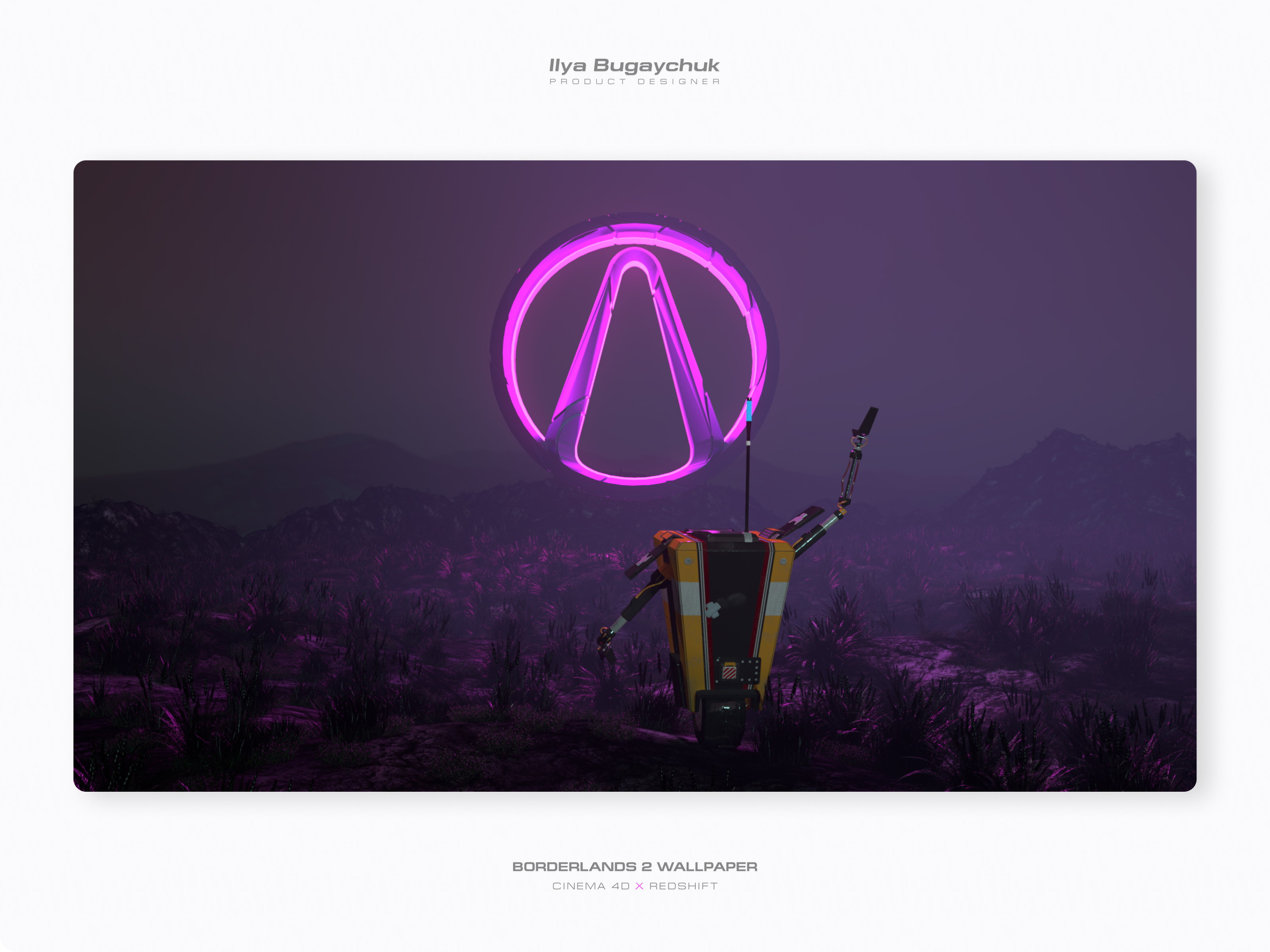 Borderlands 2 Wallpaper 3d 3d scene borderlands borderlands 2 cinema 4d render resdhift wallpaper