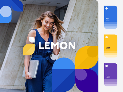 Lemon | UI/UX, app & branding android app blue branding concept covid 19 design graphic design illustration ios logo mvp purple typography ui ux vector website yellow