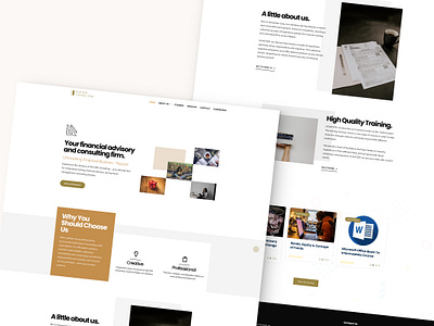 Nayzer Consulting - Consulting Firm Website Design designcommunity inspiration project website ui website