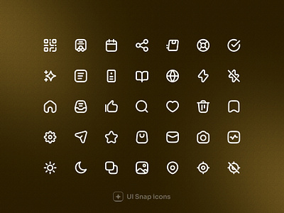 ⚡Week 1 - Designing Cool Interface icons best icons free icons icon icons interface icons pro icons ui ui icon uisnapicons