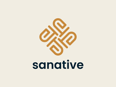 Sanative Logo Design aztec brand brand design branddesign branding design ethnic illustration logo logo designs logodesign logodesigns native timber tradition traditional tribal tribe vector wood