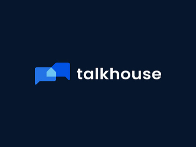 Talk House Logo Design brand brand design branddesign branding bubble chat chatting conversation design home house illustration logo logo designs logodesign logodesigns message property talk vector