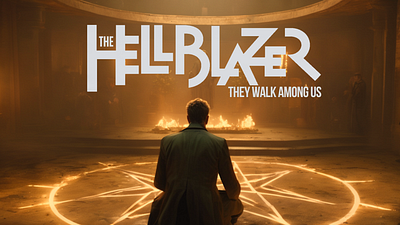 THE HELLBLAZER | THEY WALK AMONG US - CONCEPT VIDEOGAME UI app branding ui videogame web design