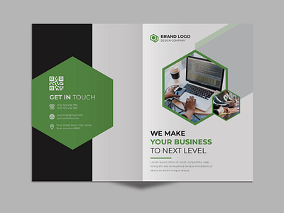 bi-fold booklet trifold real estate brochure agency proposal book booklet branding brochure brochure design business business proposal corporate cover cretive customizable customize elegant magazine magazinecover minimalist mock up professional