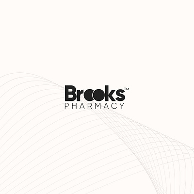 Brooks Pharmacy brand identity design branding design graphic design logo vector