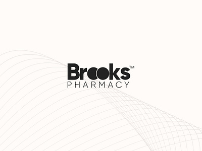 Brooks Pharmacy brand identity design branding design graphic design logo vector