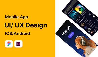 UI UX Thumbnail design. app branding design graphic design illustration logo typography ui ux vector