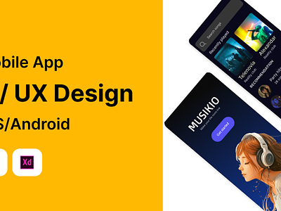 UI UX Thumbnail design. app branding design graphic design illustration logo typography ui ux vector