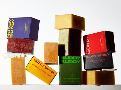 Nuddy Buddys Visually Compelling And Balanced Packaging Design brand identity brand identity design branding design graphic design graphic designer logo minimal design modern packaging packaging design print design soap packaging typography visual design