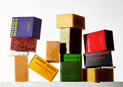 Nuddy Buddys Visually Compelling And Balanced Packaging Design brand identity brand identity design branding design graphic design graphic designer logo minimal design modern packaging packaging design print design soap packaging typography visual design