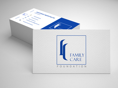 A business card for honorary consul branding graphic design logo