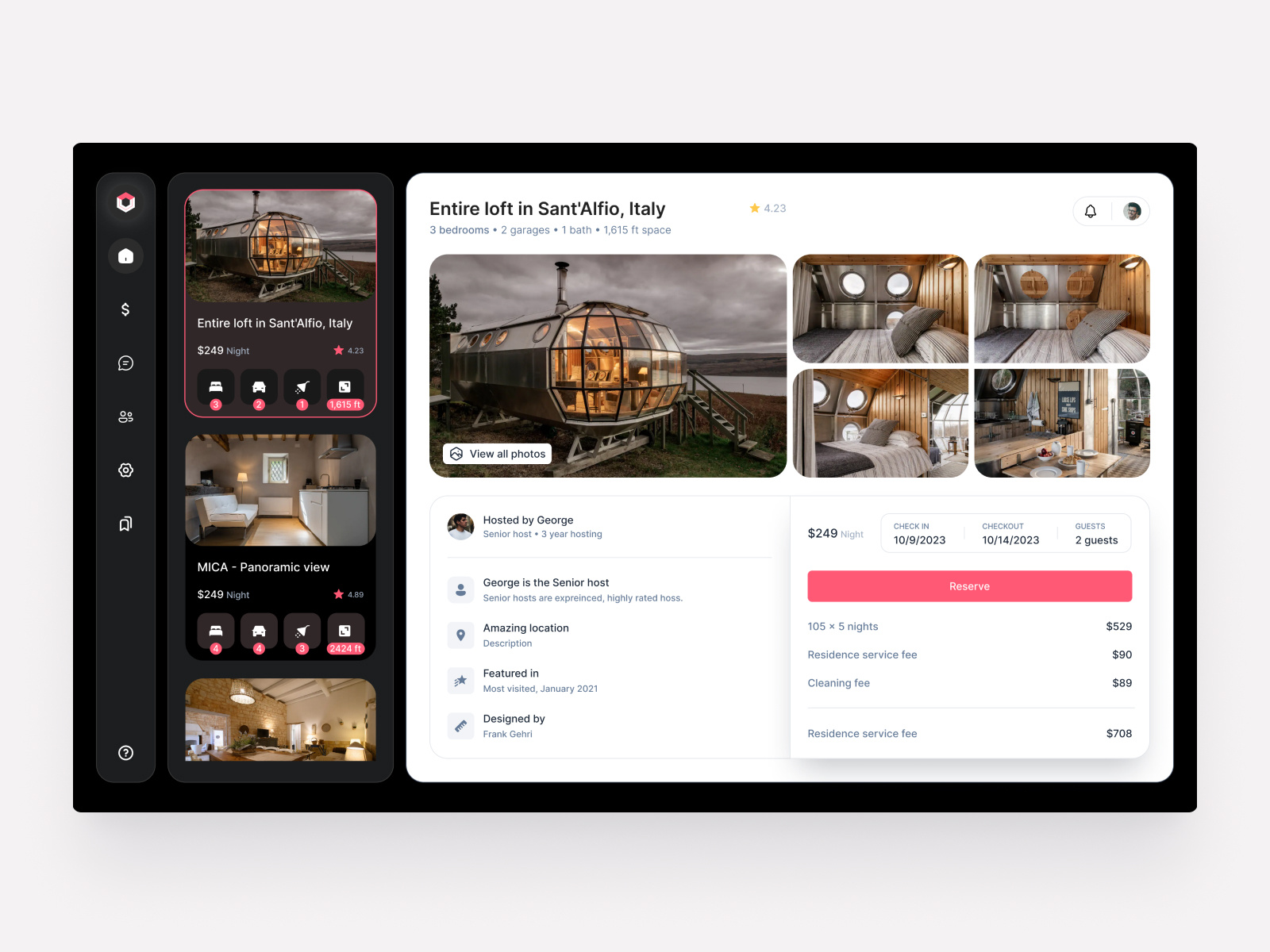 Apartment Rental Reservations! apartment apartment rental reservation beautyful branding clean design design system illustration inspiration pink places project real estate rent room ui user experience user interface ux website