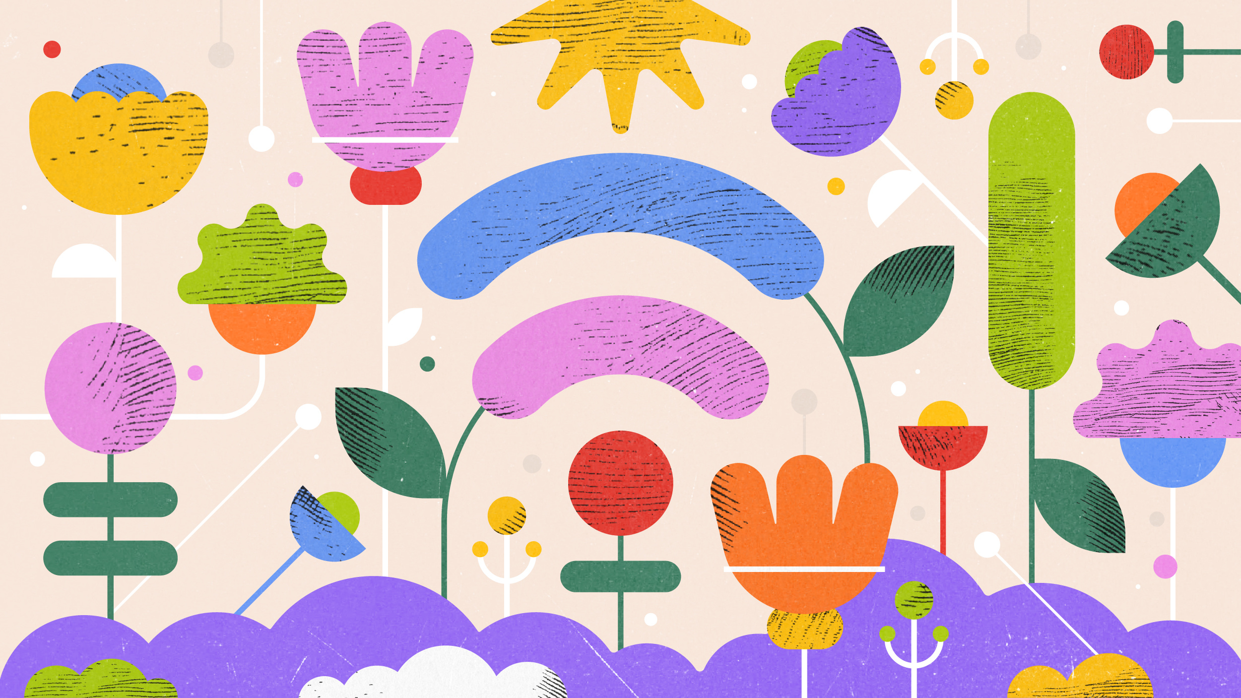 "Technical Standards & Human Rights" activism bloom collage derechos humanos editorial editorial collage flowers garden human rights illustration inernet onu spring wifi