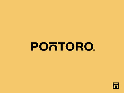 Pontoro branding graphic design logo minimal typography