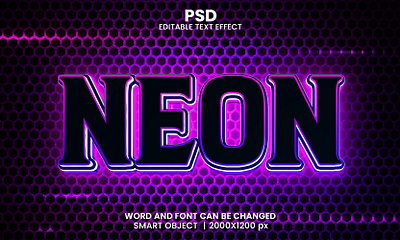 Neon RGB Gaming 3d editable text effect design Logo gamer logo gaming text effect neon effect neon light psd mockup