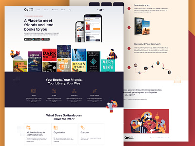 Go Hard Cover - UI UX books website clean creative design minimal online store ui ux