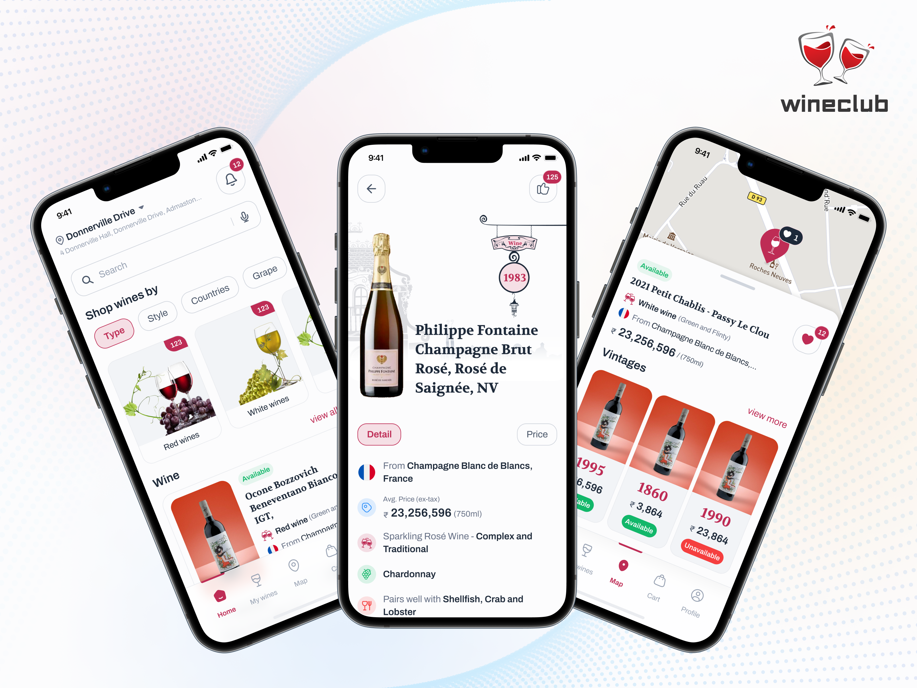 Wine Shop design fig figma ui uiux design web web design