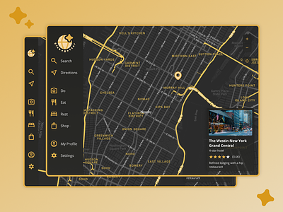 Daily UI #029 - Map Design app dailyui design location map map design product design tablet tourism travel ui
