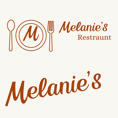 Melanies logo set mockup logo