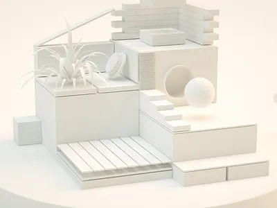 Concept design 3d animation cinema4d design render