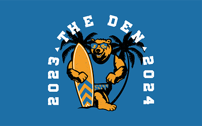 UCLA Den T-shirt Concept branding football graphic design illustration logo sports