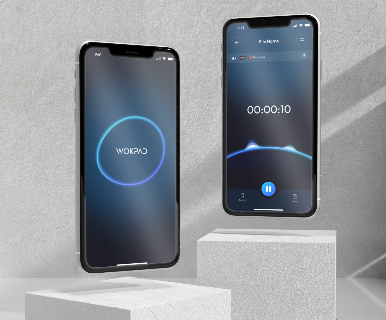 WOKPAD - AI app integrated with Chatgpt 2023 ai chatgpt mobile app mobile app design ui ui app ui ux