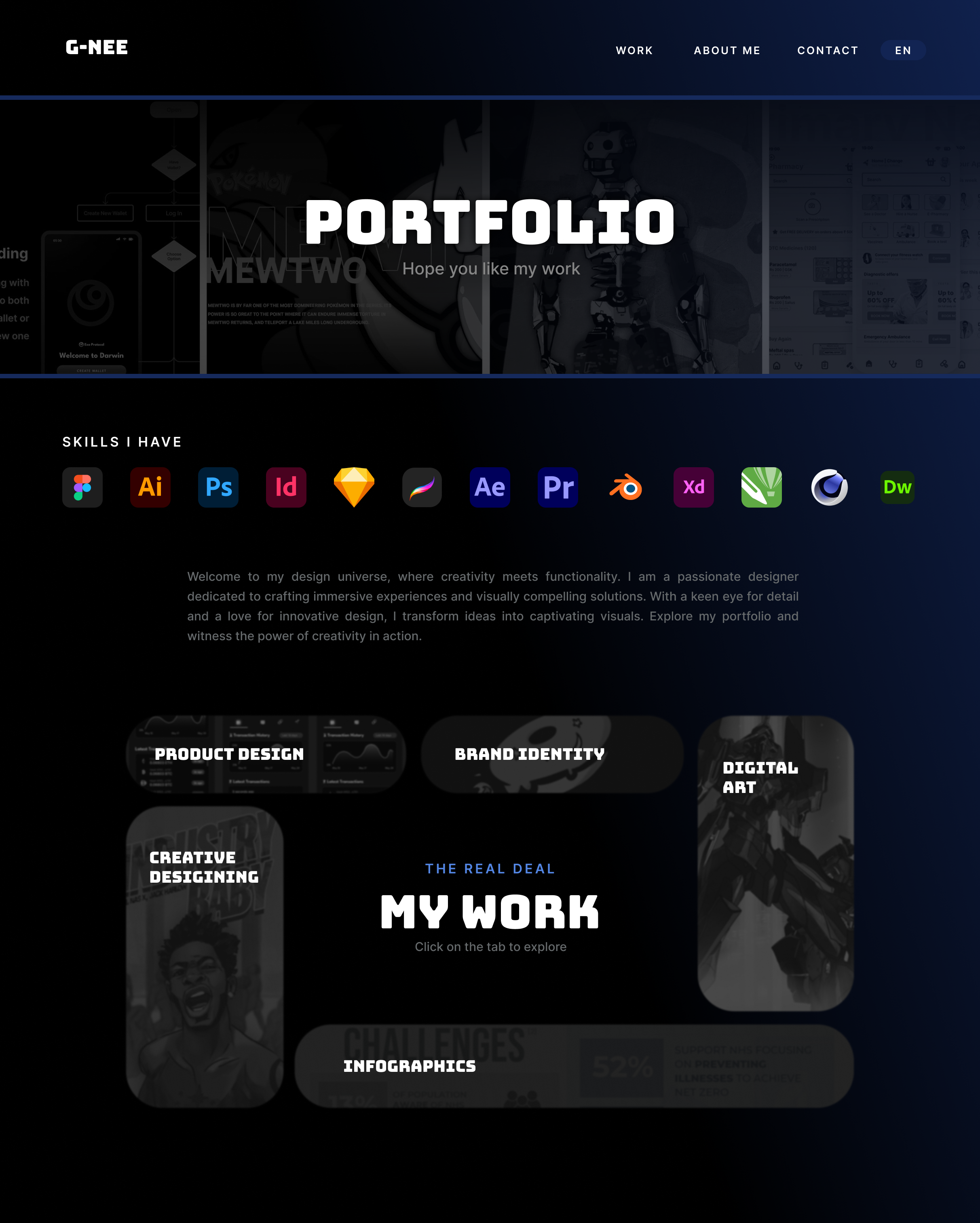 PORTFOLIO creative design design figma graphic design infographics product design ui ui ux