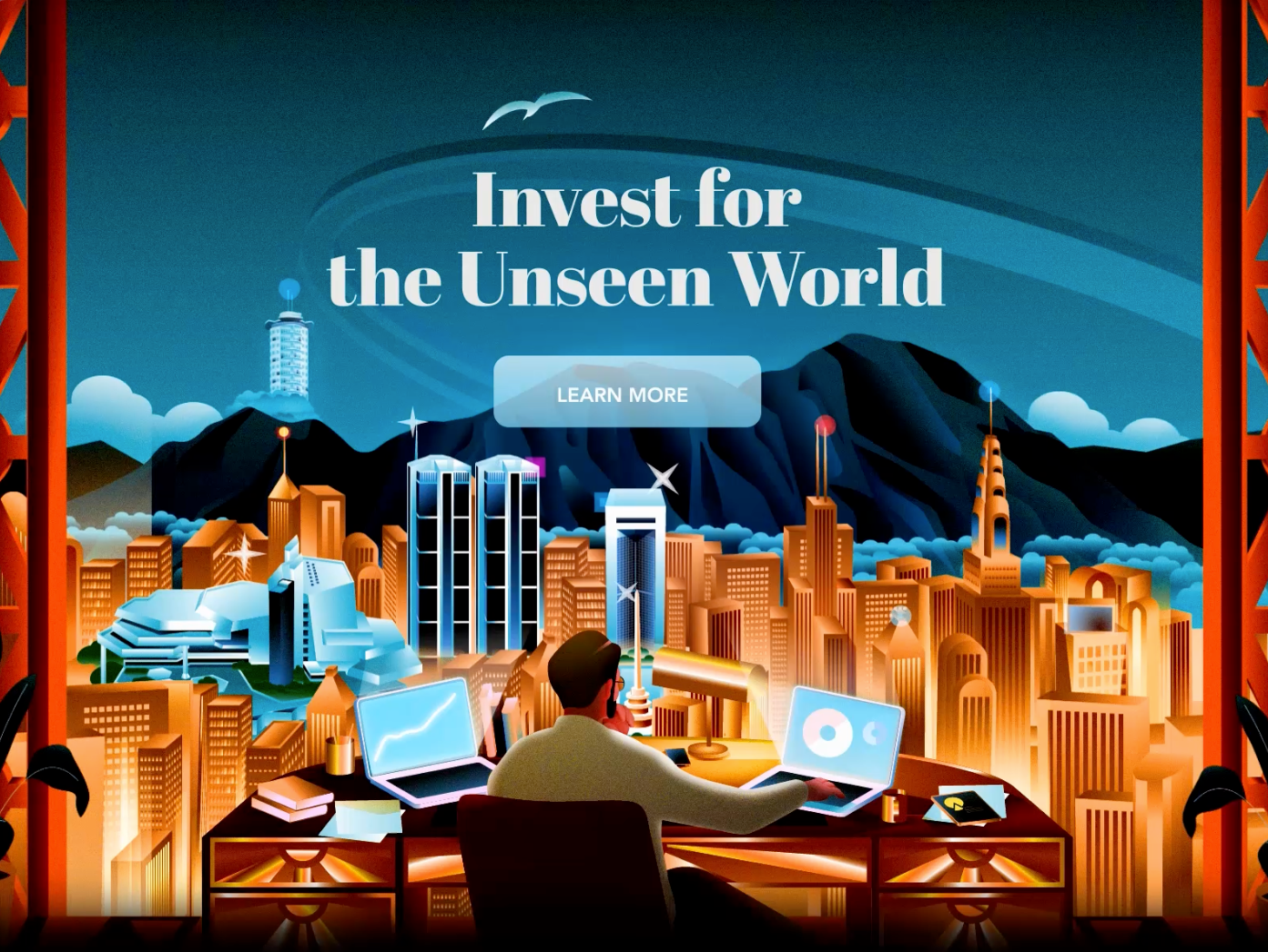 Web Illustration Project - republishing architecture art deco art deco city business city design illustration