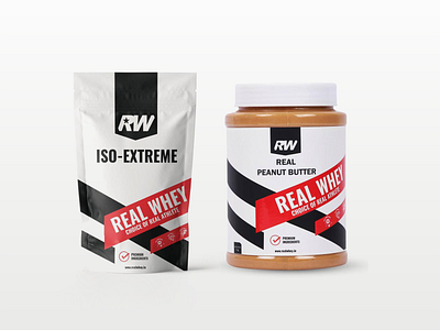 Packaging Design for Real Whey design food graphic design packaging print design supplement