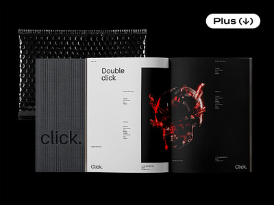 Click — Brand Identity Mockup Vol. 1 brand branding editorial identity layout magazine minimal mockup packaging pixelbuddha psd stationery stylish template