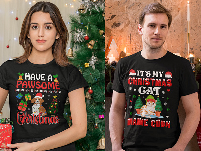 Funny Christmas T Shirts designs, themes, templates and downloadable  graphic elements on Dribbble