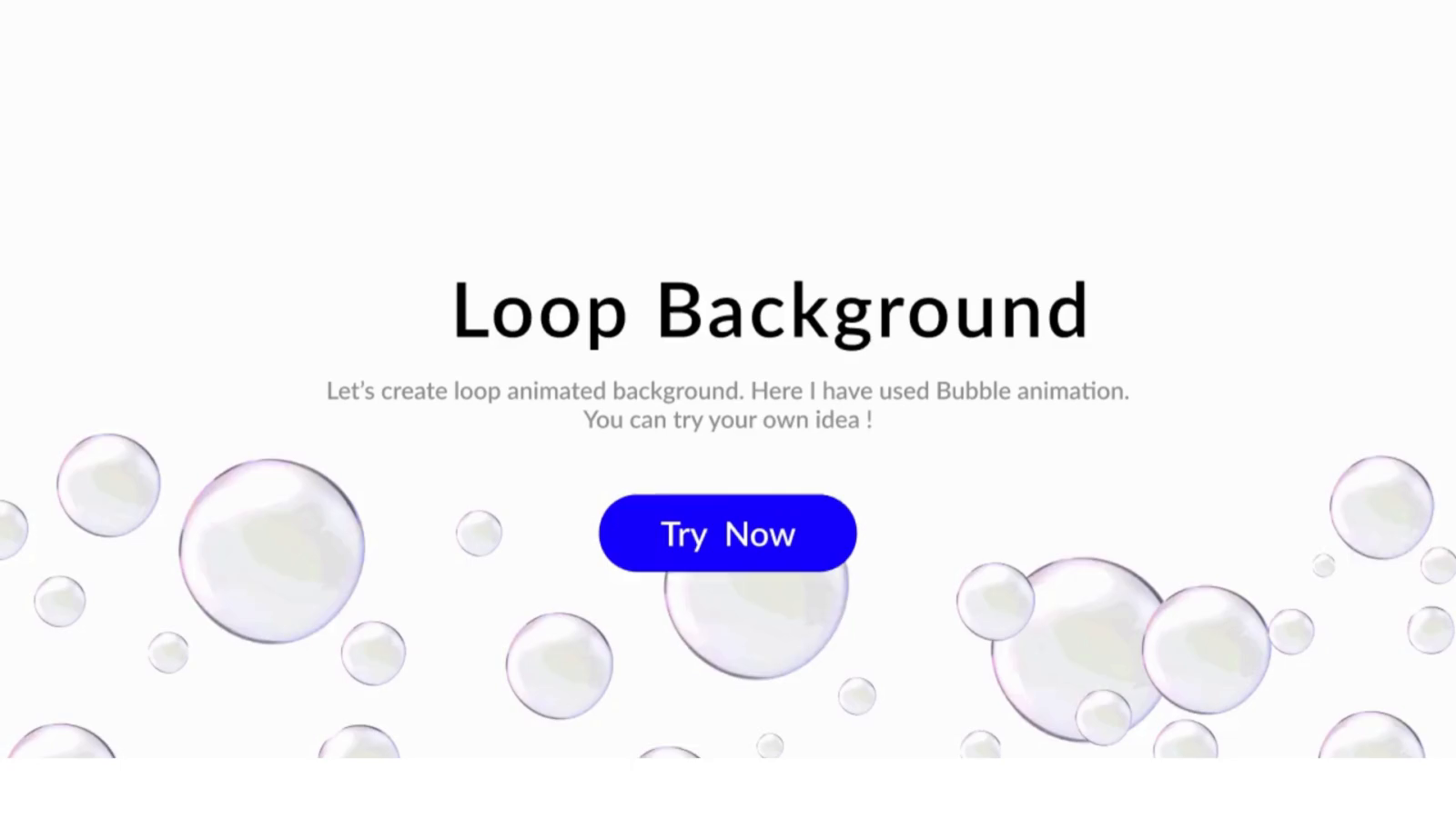 free background animation loop