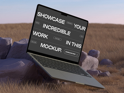 Vol 15 - MacBook Mockups bundle 3d 3d mockup 3d render device laptop macbook air macbook mockup mock up mockup mockups